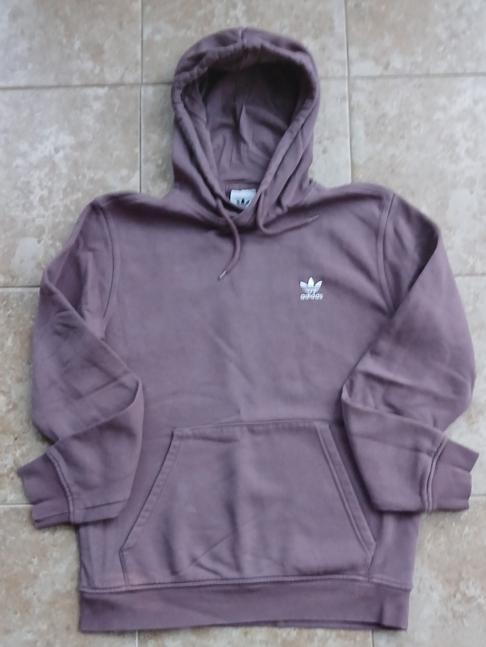 adidas Men's Dusty Purple Pullover Hoodie As-is
